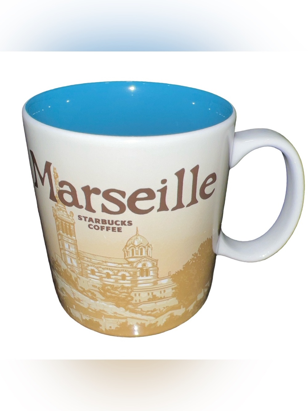 Starbucks Mug  France Marseille  Global Collection series 16 Oz Coffee Cup 2013